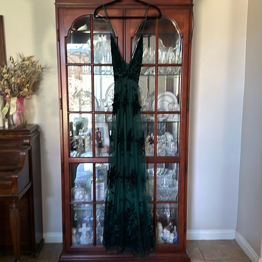 Green Windsor long dress- never worn